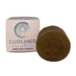 CurlMed Champú Sólido Cabello Quebradizo Té Matcha 80g - Imagen 7